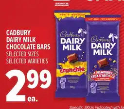 Metro CADBURY DAIRY MILK CHOCOLATE BARS offer