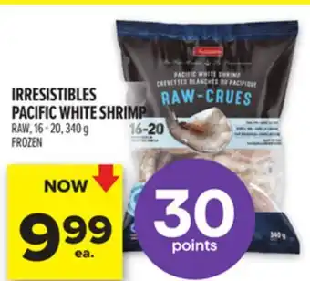 Metro IRRESISTIBLES PACIFIC WHITE SHRIMP offer