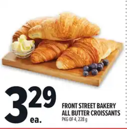 Metro FRONT STREET BAKERY ALL BUTTER CROISSANTS offer