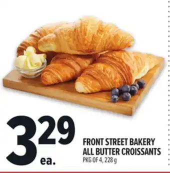 Metro FRONT STREET BAKERY ALL BUTTER CROISSANTS offer