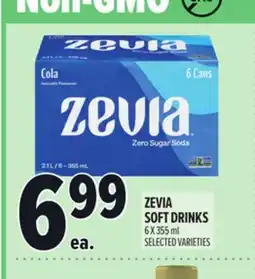 Metro ZEVIA SOFT DRINKS offer