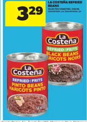 Real Canadian Superstore LA COSTEÑA REFRIED BEANS, 546 ML offer
