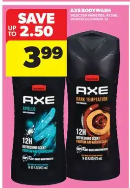 Real Canadian Superstore AXE BODYWASH, 473 ML offer
