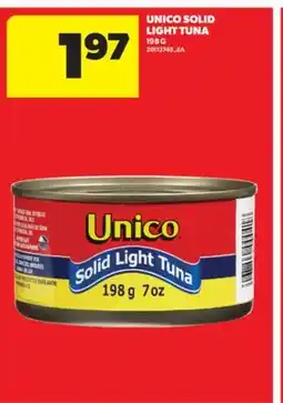Real Canadian Superstore UNICO SOLID LIGHT TUNA, 198 G offer