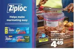 Real Canadian Superstore ZIPLOC STORAGE BAGS, 10-100'S offer