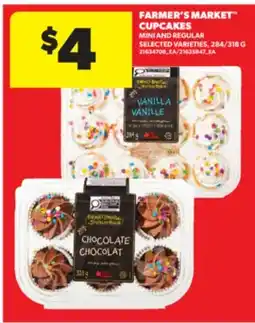 Real Canadian Superstore FARMER'S MARKET CUPCAKES, 284/318 G offer
