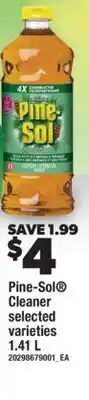 Real Canadian Superstore PINE-SOL CLEANER, 1.41 L offer
