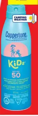 Real Canadian Superstore COPPERTONE KIDS SUN SPRAY, 177 ML offer