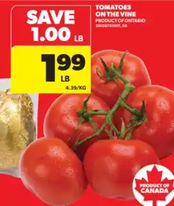 Real Canadian Superstore TOMATOES ON THE VINE offer