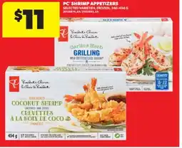 Real Canadian Superstore PC SHRIMP APPETIZERS, 340-454 G offer