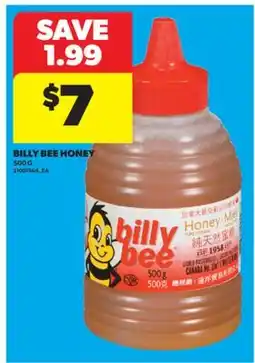 Real Canadian Superstore BILLY BEE HONEY, 500 G offer
