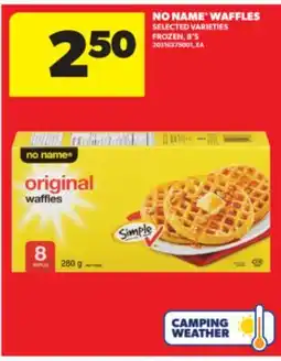 Real Canadian Superstore NO NAME WAFFLES, 8'S offer