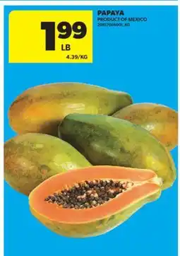 Real Canadian Superstore PAPAYA offer