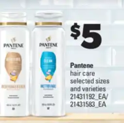 Real Canadian Superstore PANTENE HAIR CARE offer