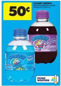 Real Canadian Superstore CHUBBY DRINKS, 250 ML offer