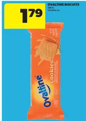 Real Canadian Superstore OVALTINE BISCUITS, 150 G offer