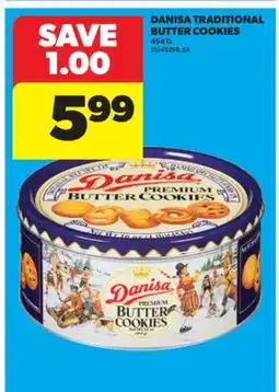 Real Canadian Superstore DANISA TRADITIONAL BUTTER COOKIES, 454 G offer