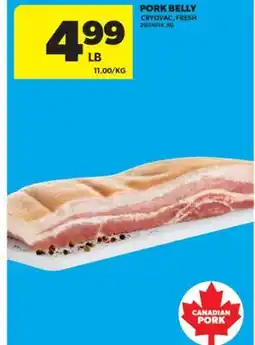 Real Canadian Superstore PORK BELLY offer