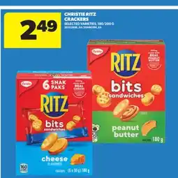 Real Canadian Superstore CHRISTIE RITZ CRACKERS, 180/200 G offer