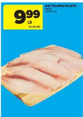 Real Canadian Superstore ASC TILAPIA FILLETS offer