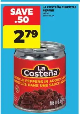 Real Canadian Superstore LA COSTEÑA CHIPOTLE PEPPER, 186 ML offer