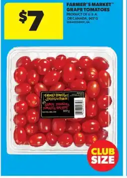 Real Canadian Superstore FARMER'S MARKET GRAPE TOMATOES, 907 G offer