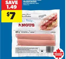 Real Canadian Superstore ANGUS BALL PARK FRANKFURTERS, 450 G offer