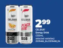 Real Canadian Superstore CELSIUS ENERGY DRINK, 355ML offer