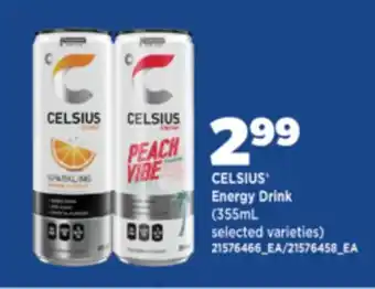 Real Canadian Superstore CELSIUS ENERGY DRINK, 355ML offer