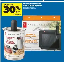 Real Canadian Superstore PC BBQ ACCESSORIES, TOOLS OR BBQ COVERS offer