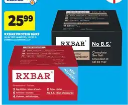 Real Canadian Superstore RXBAR PROTEIN BARS, 12X52 G offer
