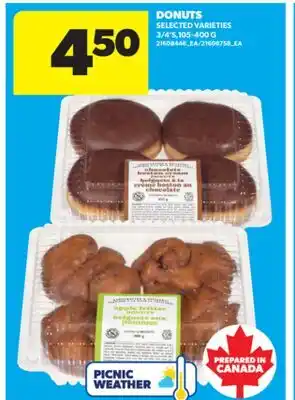 Real Canadian Superstore DONUTS, 3/4'S, 105-400 G offer