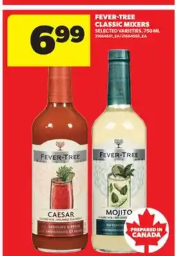 Real Canadian Superstore FEVER-TREE CLASSIC MIXERS, 750 ML offer
