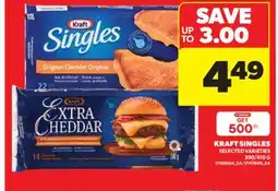Real Canadian Superstore KRAFT SINGLES, 390/410 G offer