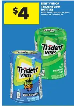 Real Canadian Superstore DENTYNE OR TRIDENT GUM BOTTLES, 40/60'S offer