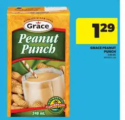 Real Canadian Superstore GRACE PEANUT PUNCH, 240 ML offer