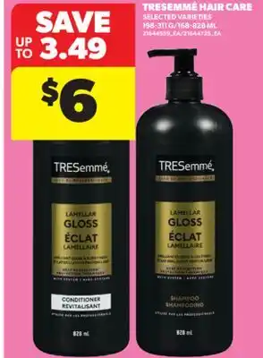 Real Canadian Superstore TRESEMMÉ HAIR CARE, 198-311 G/168-828 ML offer