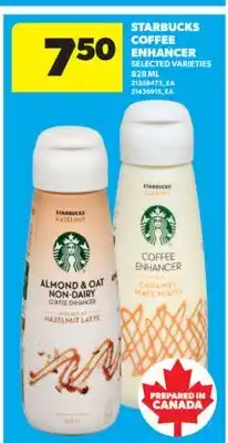 Real Canadian Superstore STARBUCKS COFFEE ENHANCER, 828 ML offer