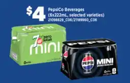 Real Canadian Superstore PEPSICO BEVERAGES, 6X222ML offer
