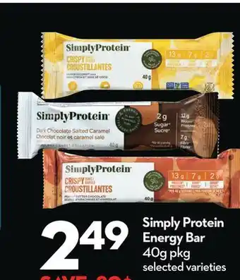 Longo's Simply Protein Energy Bar offer
