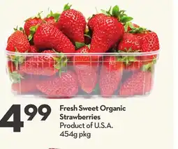 Longo's Fresh Sweet Organic Strawberries offer