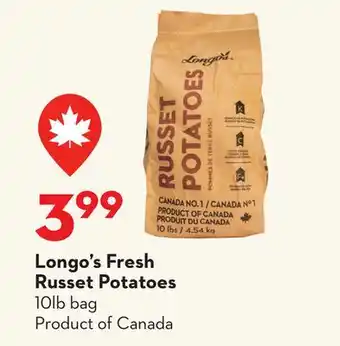 Longo's Longo's Fresh Russet Potatoes offer