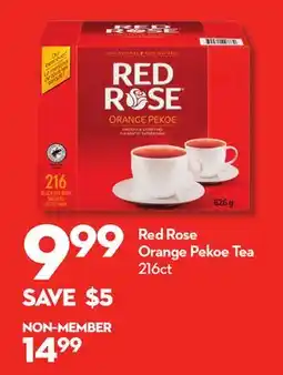 Longo's Red Rose Orange Pekoe Tea offer