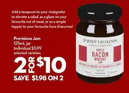 Longo's Provisions Jam offer