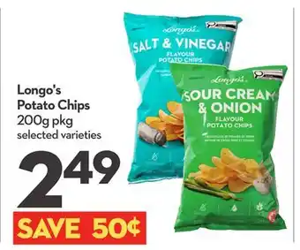 Longo's Longo's Potato Chips offer