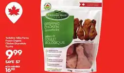 Longo's Yorkshire Valley Farms Frozen Organic Chicken Drumsticks offer