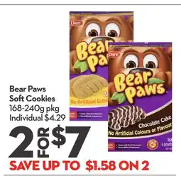 Longo's Bear Paws Sof Cookies offer