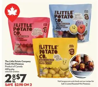 Longo's The Little Potato Company Fresh Mini Potatoes offer