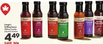 Longo's Longo's Grilling Sauce offer