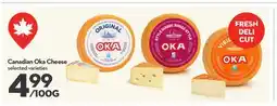 Longo's Canadian Oka Cheese offer